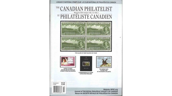 THE CANADIAN PHILATELIST - LE PHILATÉLISTE CANADIEN